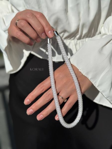 Necklace harness "Astoria" transparent 803 photo