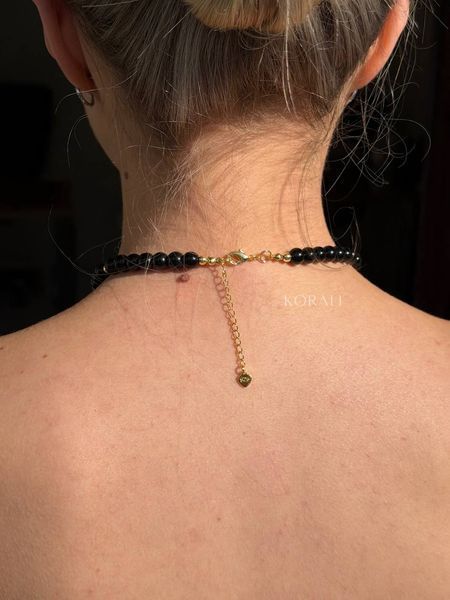 Намисто "Полярна зоря" з натурального каміння 2307 фото