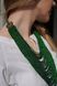 Necklace "Corals" shiny green 2244 photo 3