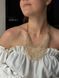 Milky-colored "Air" necklace on extensions 589 photo 3