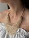 Milky-colored "Air" necklace on extensions 589 photo 2