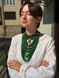 "Korali" set made of natural green stones 2509 photo 1