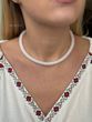 Necklace harness "Astoria" transparent 803 photo