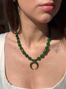 "Lelitka" necklace with a lunnitsa pendant 2510 photo