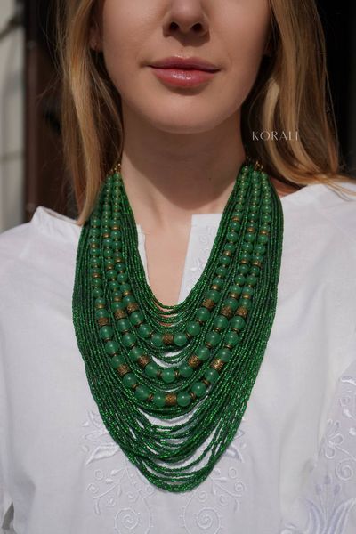 Set "Green Rye" green 2245 photo