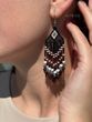 Earrings "Volyn" black
