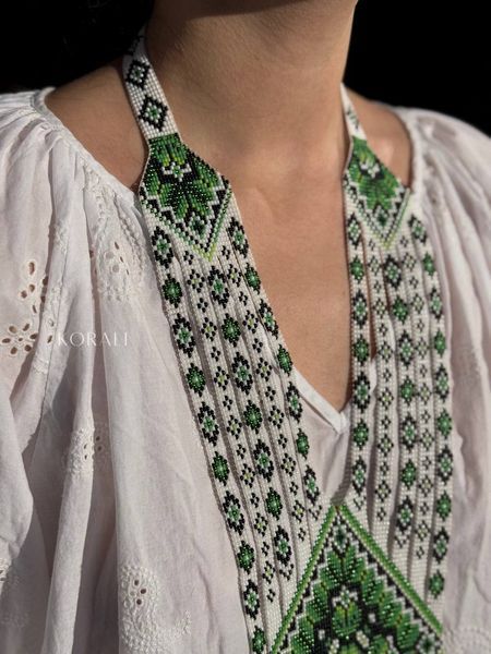 Green "Family Values" scarf 592 photo