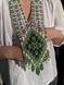 Green "Family Values" scarf 592 photo 6