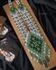 Green "Family Values" scarf 592 photo 7