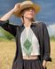 Green "Family Values" scarf 592 photo 1