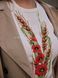 Czech bead necklace "Poppies Amidst Wheat Ears" 2558 photo 3