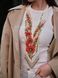 Czech bead necklace "Poppies Amidst Wheat Ears" 2558 photo 2