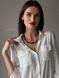 Necklace-harness "Embroidery" red with white 851 photo 2