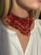 Borshchiv tongue "Zhorzhyna" burgundy-gold 1088 photo 1