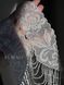 Necktie "Mesh" white 999 photo 6