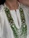 Circular necklace "Primrose" green 593 photo 4