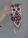"Polesya" white collar with red and black pattern 807 photo 2