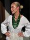 Set "Lelitka" made of natural stones of green and black color 2309 photo 2