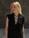 Emerald-colored braided lariat harness 2467 photo 3