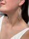 Beige earrings 694 photo 1