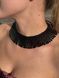 Classic black Silyanka with rondels (4cm) 1027 photo 1