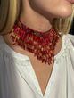 Borshchiv tongue "Zhorzhyna" burgundy-gold 1088 photo