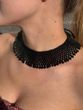Classic black Silyanka with rondels (4cm) 1027 photo
