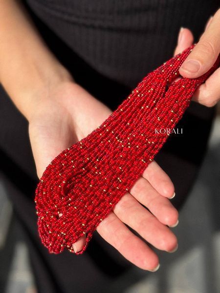 Necklace "Constellation" red 19 photo