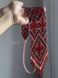 "Dream among the stars" red necklace