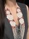 Circular necklace "Rose bracelet" beige 710 photo 1
