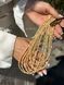 Beaded necklace "Morning Dew" beige 2490 photo 3