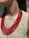 Necklace "Cranberry" made of natural stones 787 photo 3