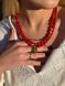 Necklace "Independent" made of natural stones 2018 photo 2