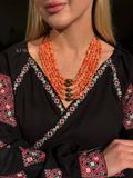 "Sunny" necklace made of natural stones 2455 photo