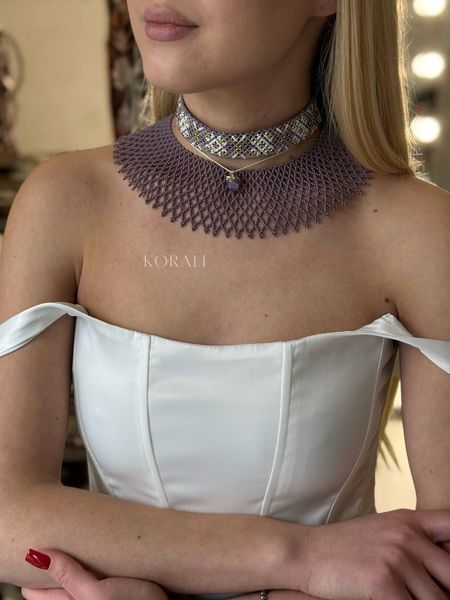 "Violet Night" set necklace 2160 photo