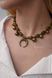 Green "Lunnitsa" choker necklace 2247 photo 2