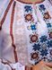 White embroidered shirt with a colorful "Star" pattern 2560 photo 11