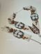 Set "Cotton" corner necklace and bracelet 2113 photo 1