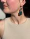 Set of airy emerald necklace and earrings 658 photo 5