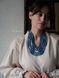 "Origins of the Soul" five-strand blue necklace 2516 photo 4