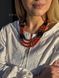 Necklace "Zagrava" made of natural stones 2020 photo 2