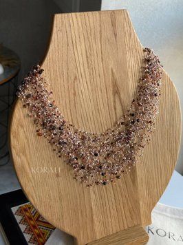 Necklace "Air" with natural stones 2056 photo
