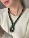 Necklace "Marevo" with emerald stone 890 photo 1