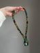 Necklace "Marevo" with emerald stone 890 photo 2