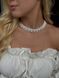 "Marevo" white with silver inclusions (1.5cm) 971 photo 2