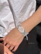 Bracelet "Lesia Ukrainka" white 556 photo