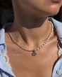 "Talisman of Tenderness" Choker with a Little Flower Pendant 2562 photo