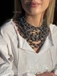 Necklace "Ornament of Being" brown-gold 1143 photo