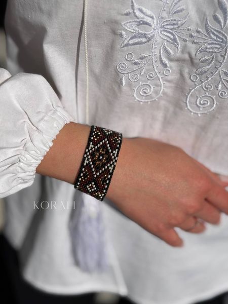 Set "Carpathian Constellation" choker and bracelet 2341 photo