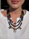 Necklace "Magic of Flowers" made of natural stones 2278 photo 4